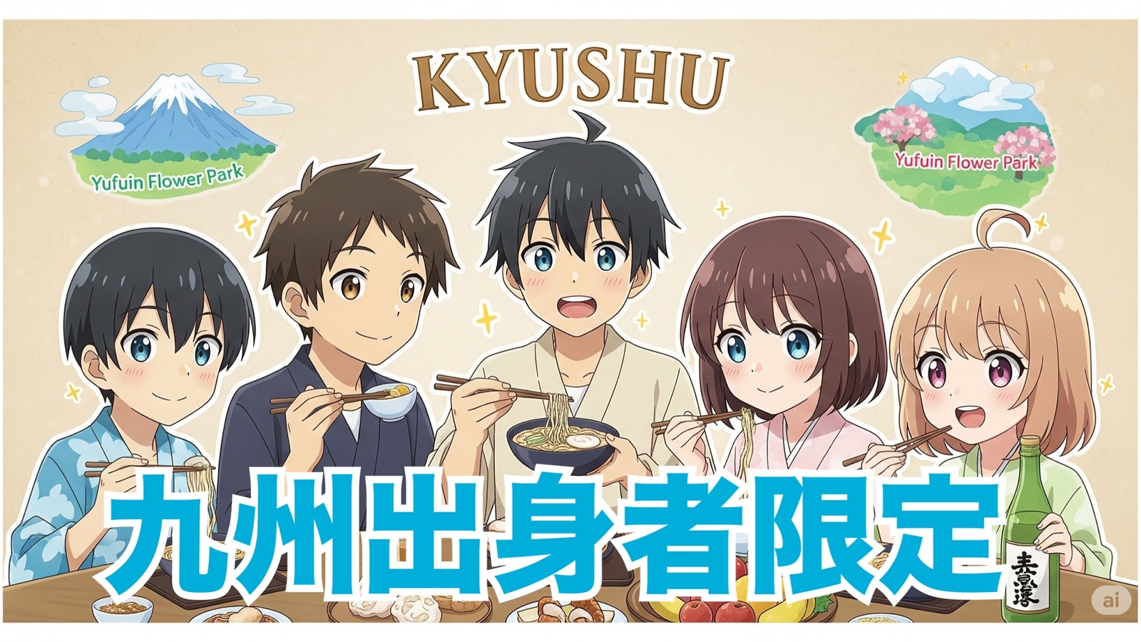 【福岡出身女性主催】旧体育の日♡九州出身限定🌟九州ご当地グルメで盛り上がろう！地元トークも炸裂？？？！！！♪♪♪
