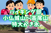 【ハイキング部】小仏城山～高尾山！頂上で特大かき氷を食べよう！【YTサークル】