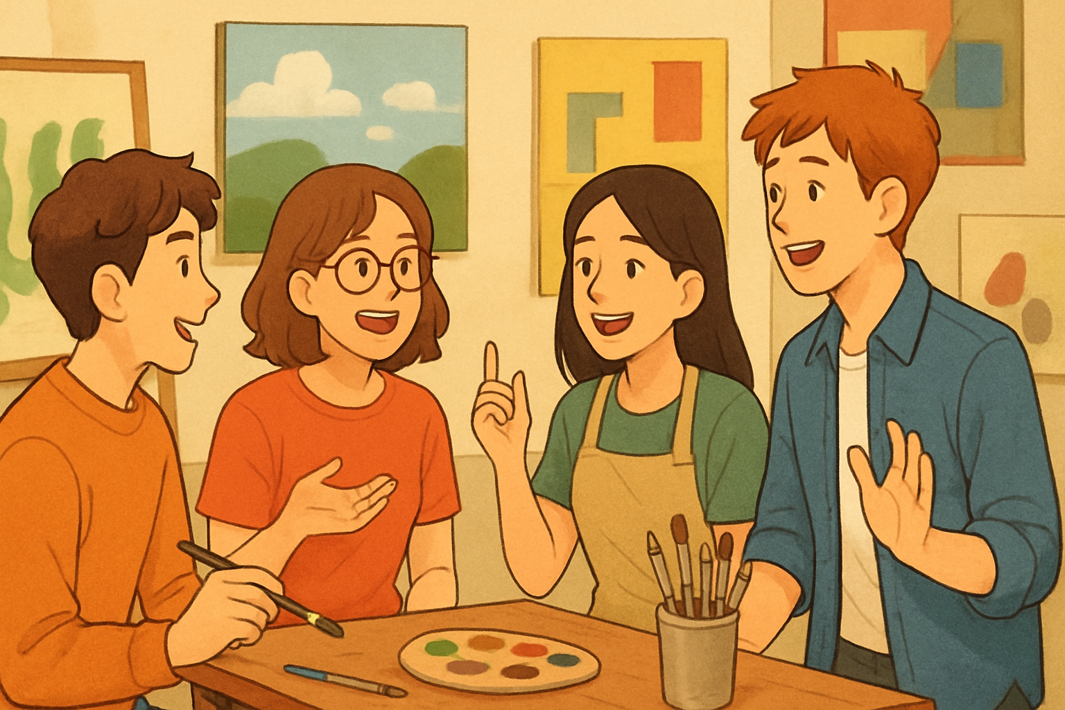 🎨**美術共有カフェ会（20代限定）**☕