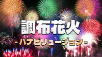 ハナビリュージョン、国内屈指の花火師による芸術玉、名物の大玉連発など調布花火をみにいきませんか？