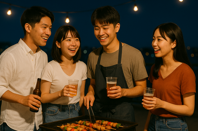 夜風を感じる屋外BBQ！【名駅8/16（土）】