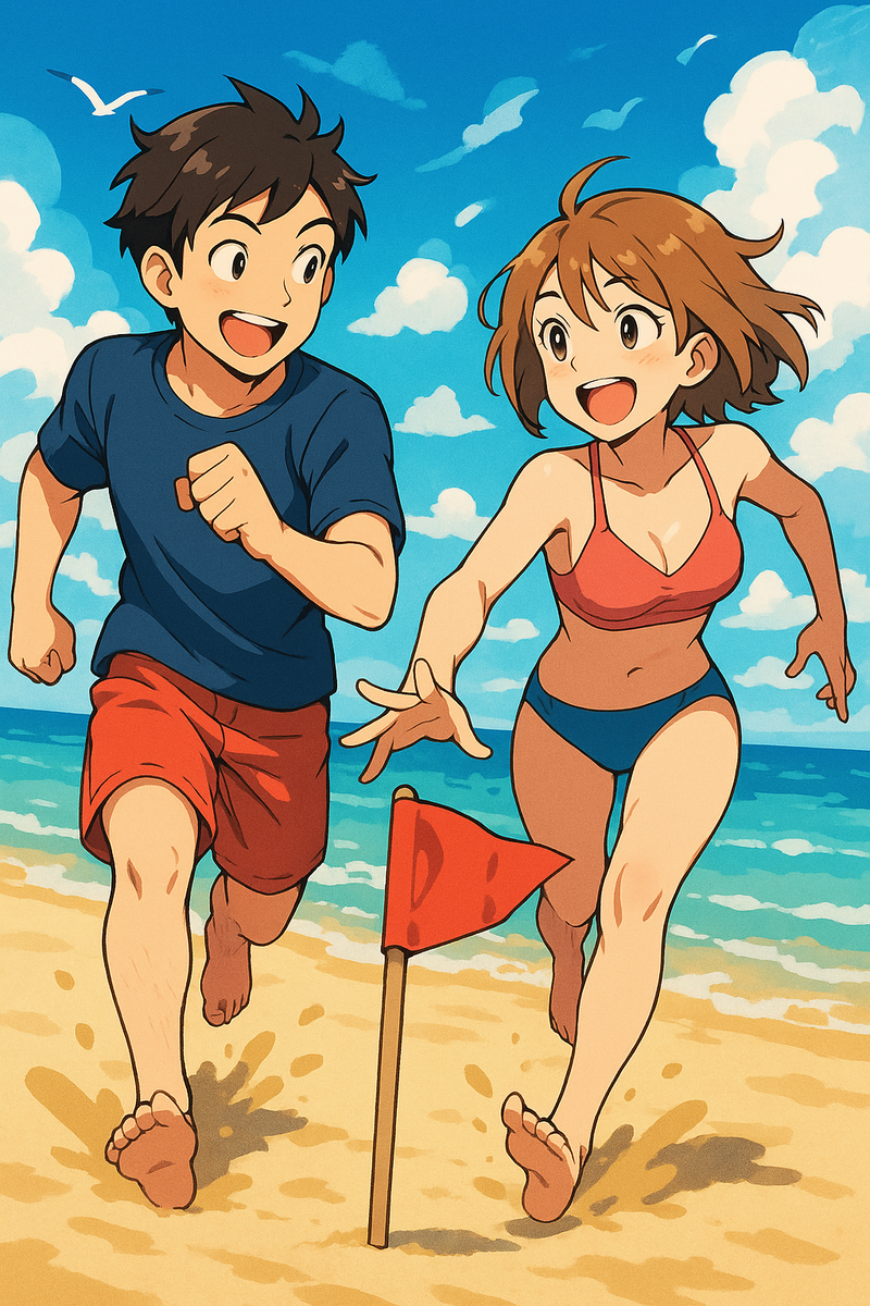 ✨海で遊ぼう♪【砂浜選手権⛱️】初参加大歓迎♫人見知りも、1人参加も気軽に参加してね♪