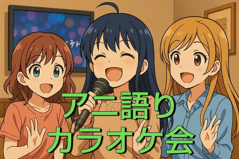 【初参加大歓迎】アニ語りカラオケ会♫【女性幹事】