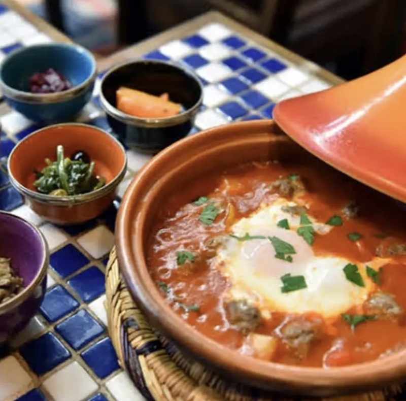 🇲🇦モロッコ料理🪔 内装も美しいお店でクスクスを食べに行こう🎶