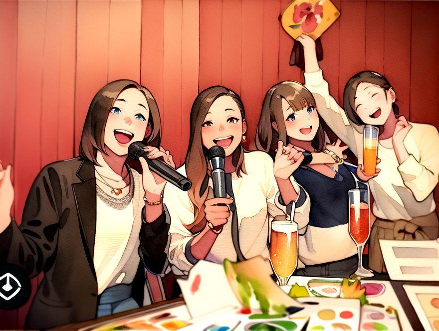 【8/8(金)19:30〜＠栄錦JOYJOY】
＼ゆるっと🎶大人カラオケナイト🎤✨／🥳🎵（20代・30代限定）
