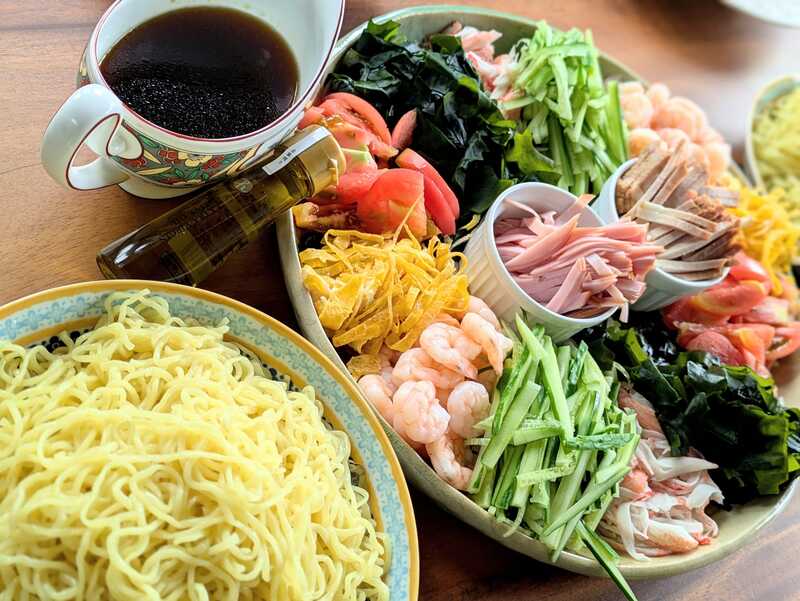 キンキンに冷やして美味い！！★今回は"冷やし中華"を作ろう👄大人になっても遊びたい⭐ワクワクの金曜飲み会♪♪