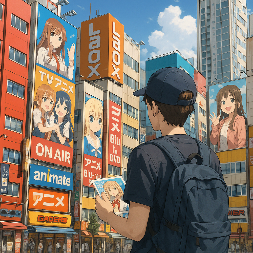 秋葉原で各種アニメの聖地巡礼をしてみよう