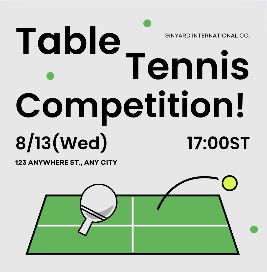 【7/13開催】本町のシェアスペースで爽快に！初心者・1人参加歓迎🏓夏の卓球交流イベント【貸切】