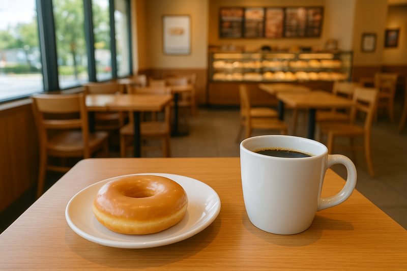 8/31【朝活】モーニングドーナツ🍩☕