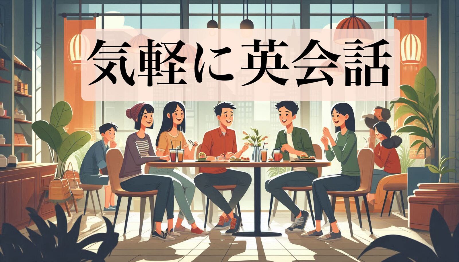 初級英会話！仕事・学校・買い物帰りにレベルアップしていきましょう