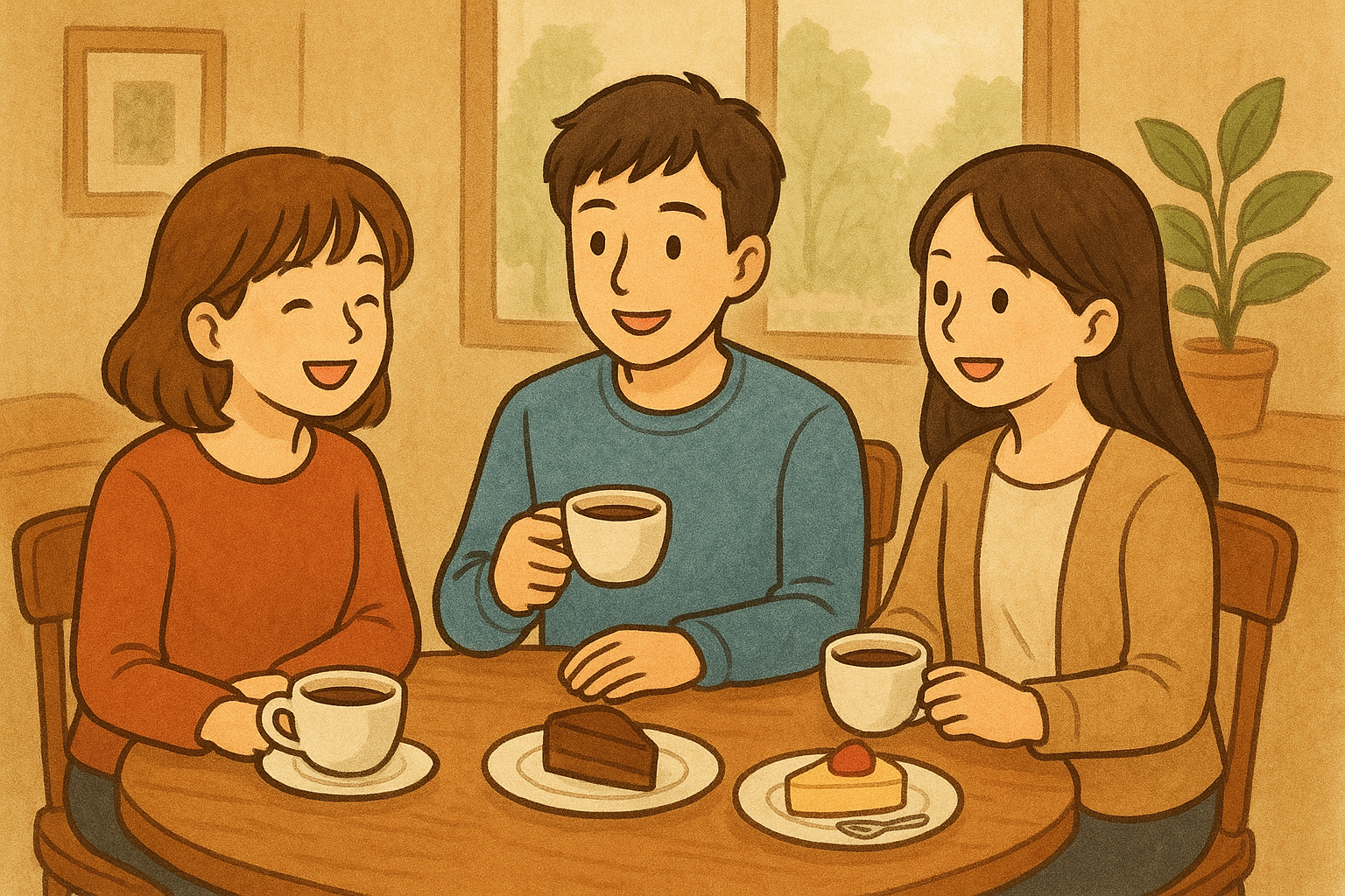 8/25（月）20代🌱夜カフェ🌉🍽️☕️🍰