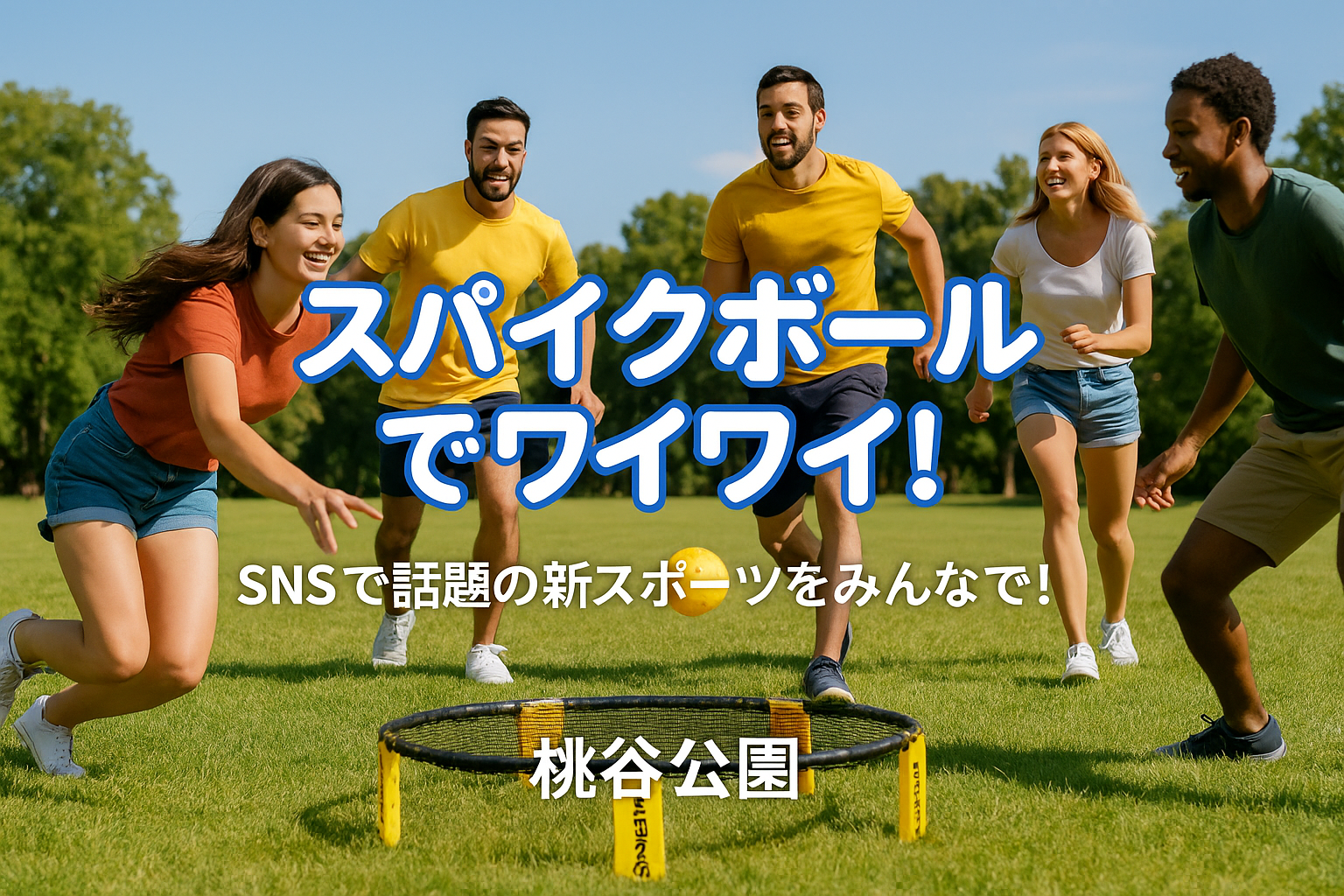  1回でドハマり！話題のスパイクボールを一緒に体験しよう🏐🌈