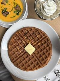 【早割中】ホテルのカフェに行こう！おすすめはホームメイドワッフル🌺🌺