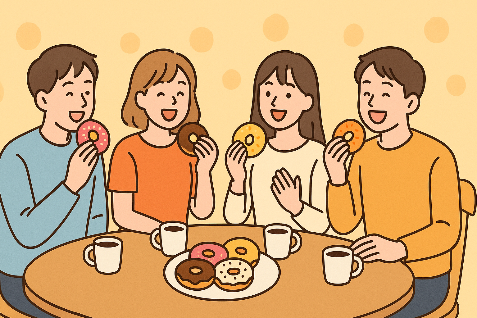 🍩おいしいドーナツ食べよーっ！@天王寺