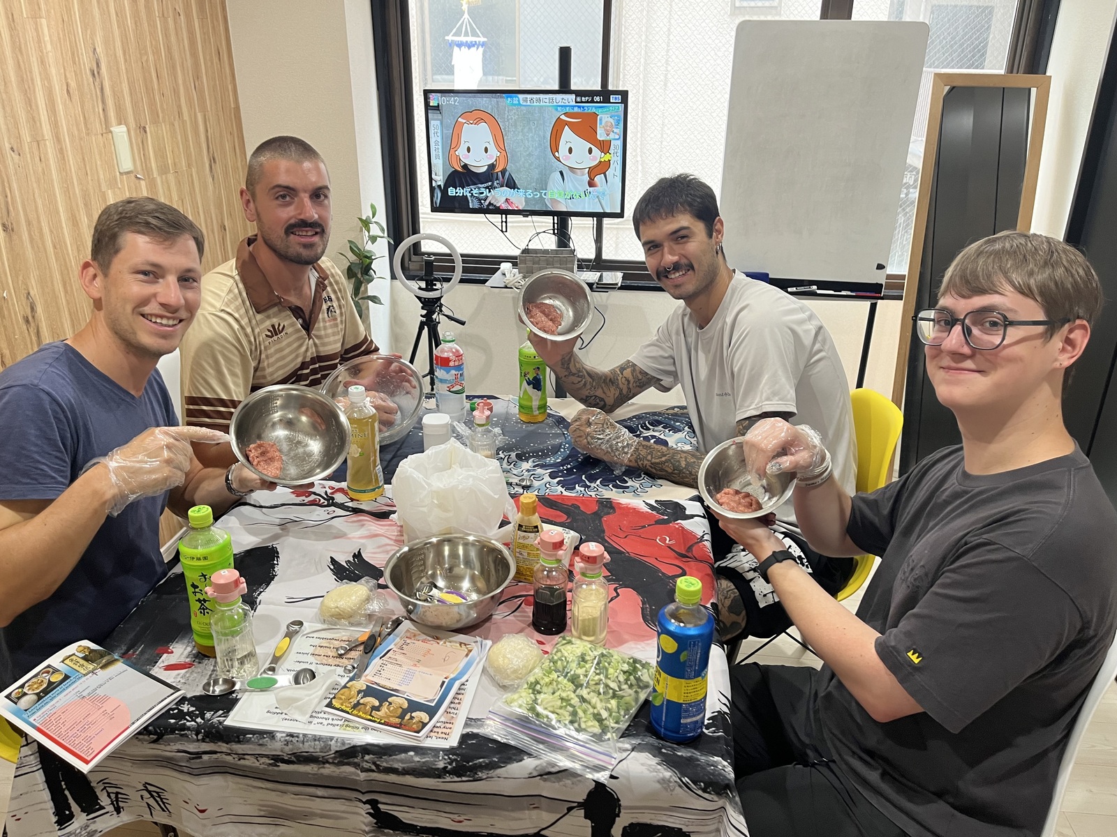 カオス確定？手作り餃子Party♪