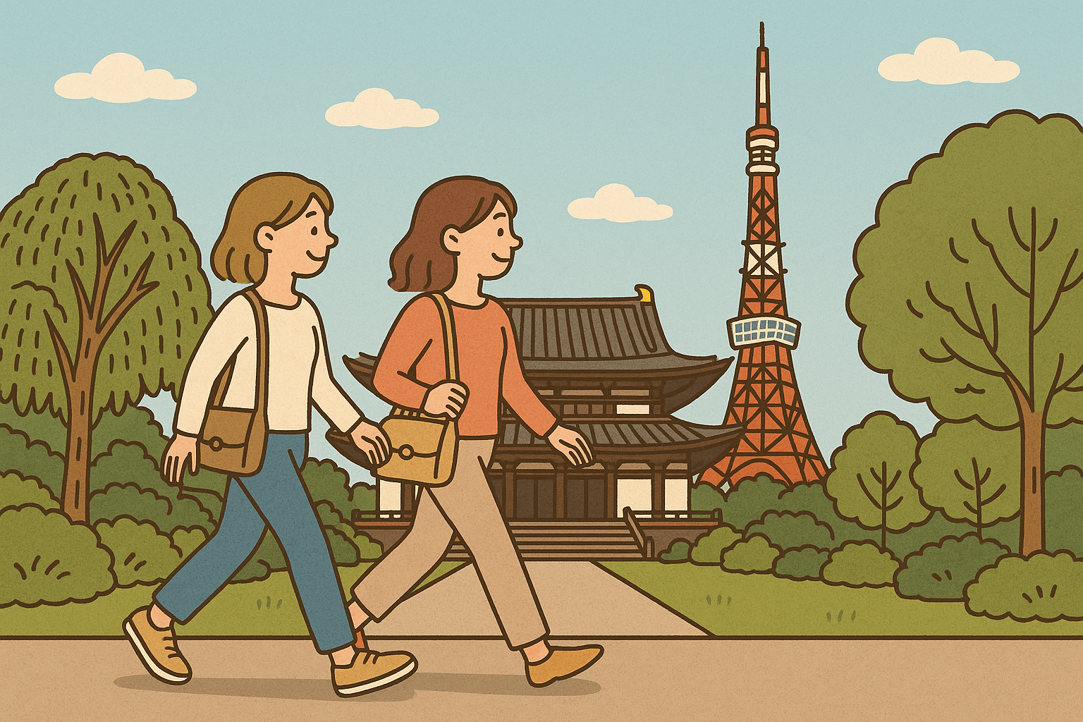 【9/14（日）大門駅 14時集合】女性主催✨都心お散歩会！愛宕神社・増上寺・芝大神宮めぐり