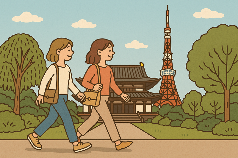 【9/14（日）大門駅 14時集合】女性主催✨都心お散歩会！愛宕神社・増上寺・芝大神宮めぐり