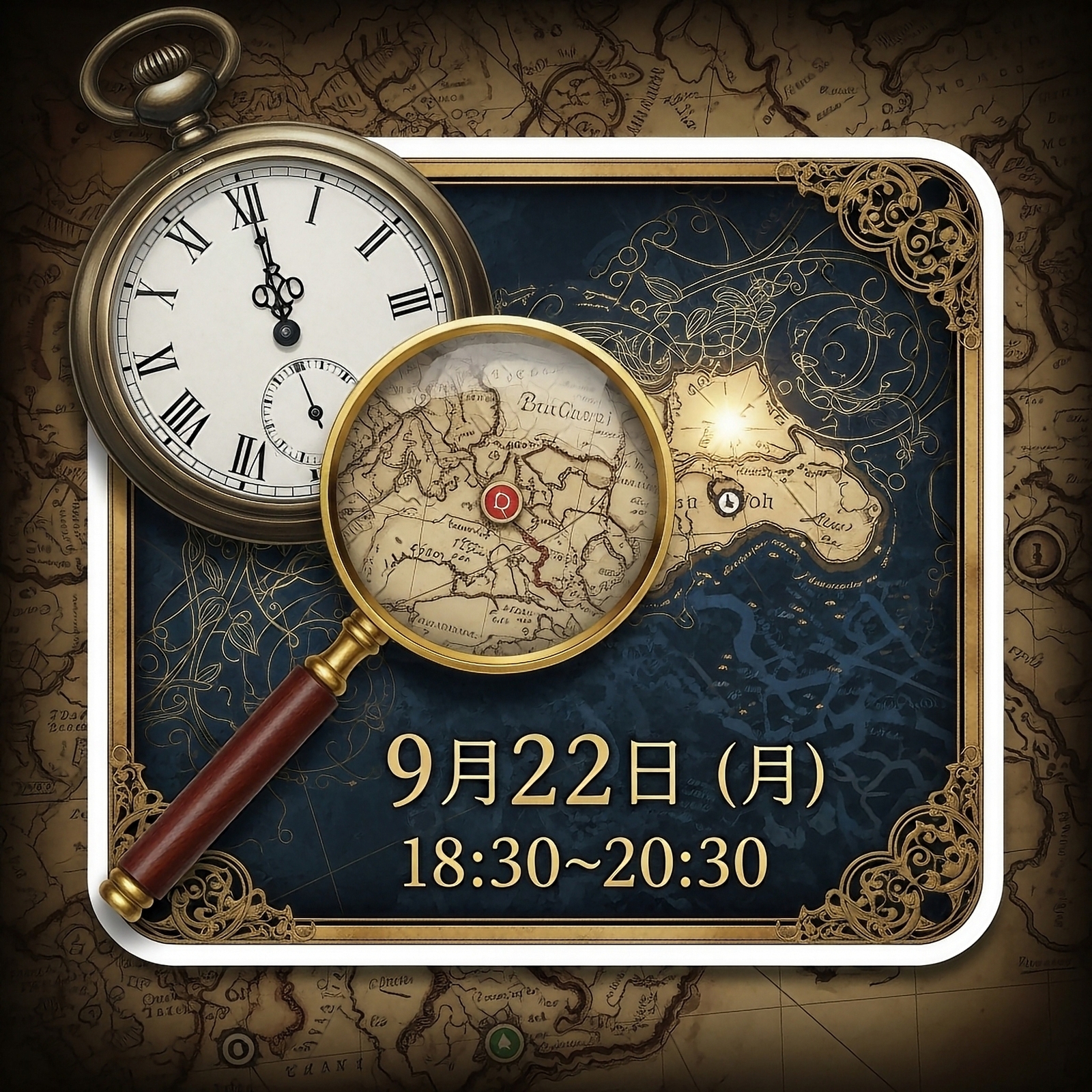 【初心者歓迎】物語に飛び込もう！マーダーミステリーで登場人物になって推理体験@池袋〜マダミス！