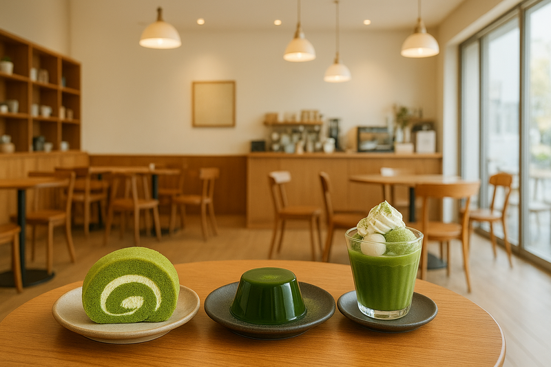 9/15【夜活】抹茶スイーツ🍵☕