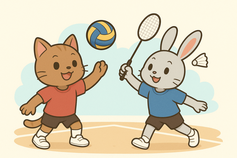 ✨女子集まれ♪ラウンドワンでゆるスポーツ🏐🏸✨