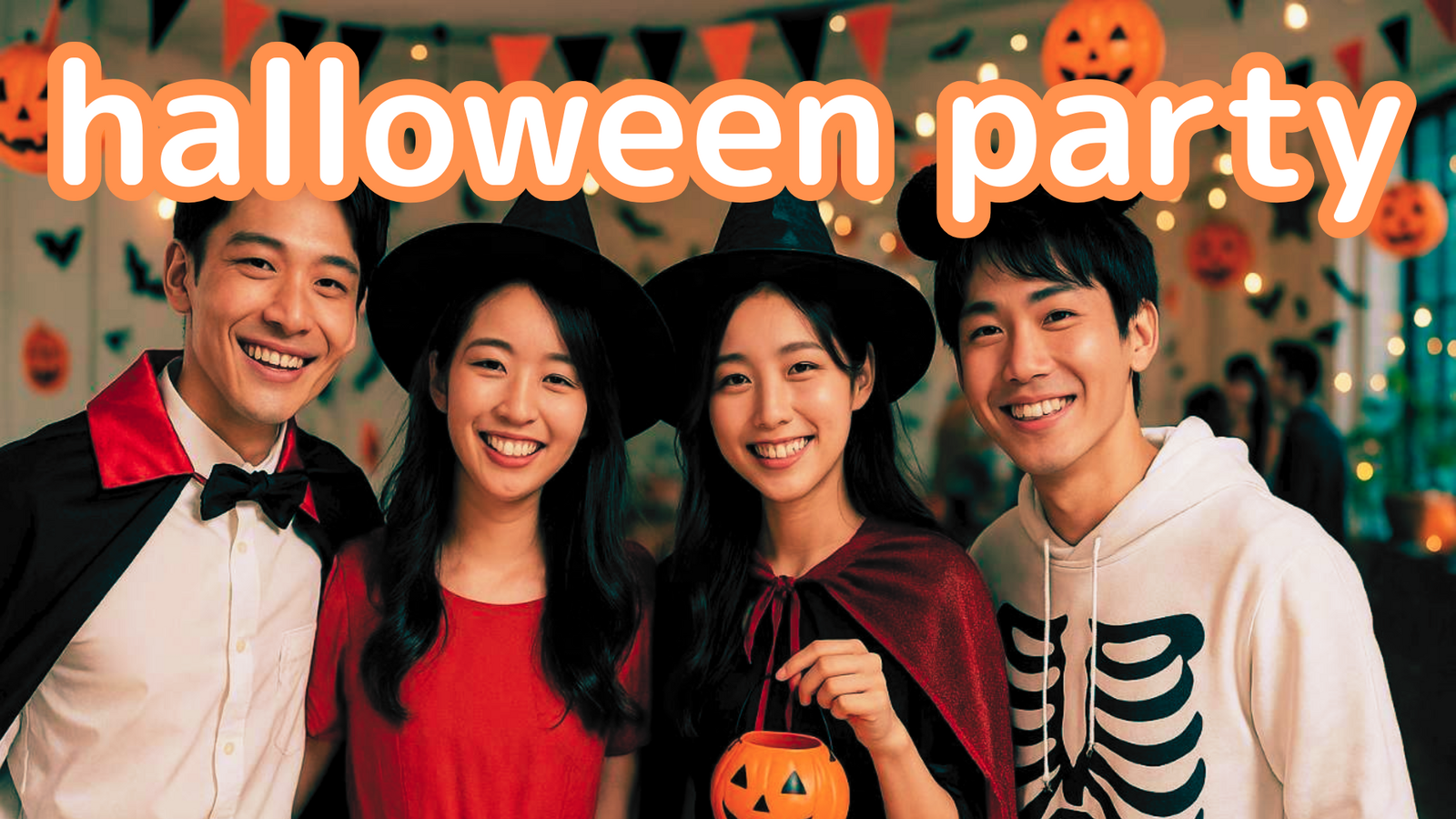 直前割引💰女性主催🎃渋谷🧙‍♀️ハロウィンパーティ🍾20名以上参加✨コスプレなし🆗