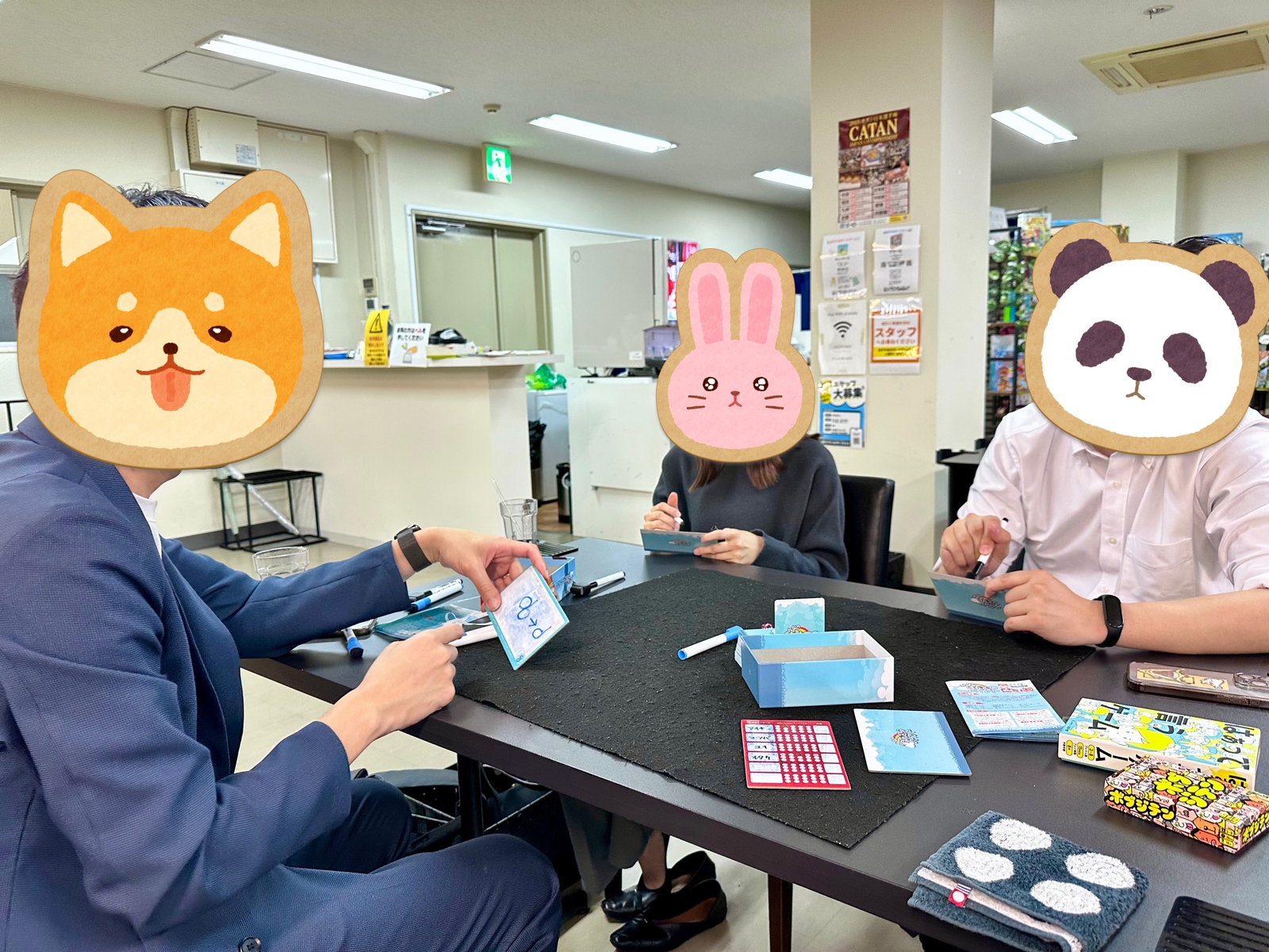 10/4(土)朝-夕,中区
中〜重量級ゲーム会