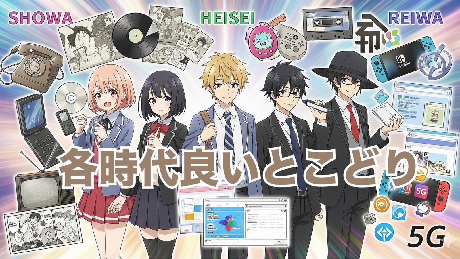 【女性主催】昭和×平成×令和　どの時代も素敵♡ 華金ミラクルナイト！各時代の良いとこどり✨