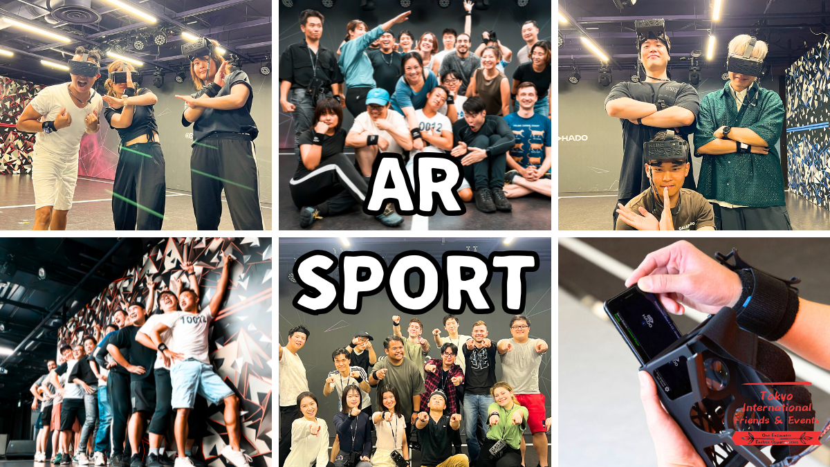 ARスポーツをしよう！　 ※英語喋れなくてもご参加いただけます。