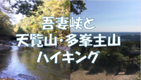【初心者向け登山シリーズ】飯能駅からすぐなのに自然あふれるお手軽ハイキング♪