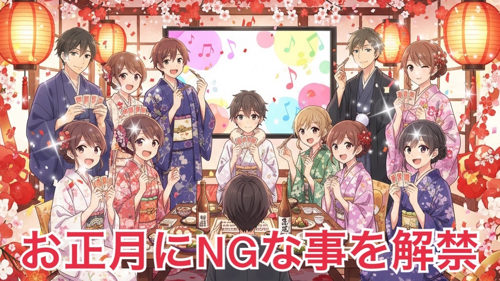 【初レンタルルーム女性主催】謹賀新年🎍お正月にNGを大胆解禁！お正月気分切替平常運転スタート☆