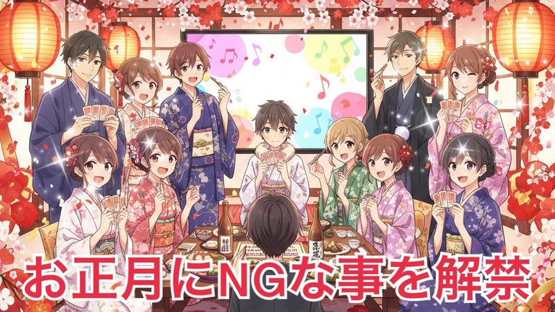 【初レンタルルーム女性主催】謹賀新年🎍お正月にNGを大胆解禁！お正月気分切替平常運転スタート☆