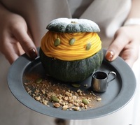 🎃数量限定！“丸ごとかぼちゃプリン”×名物スープカレー🍛秋の味覚カフェ会🍂