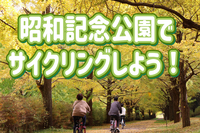 11/29 昭和記念公園の紅葉の中をゆったりとサイクリングしよう！