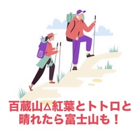 【11/22限定】百蔵山ハイキング🍁紅葉絶景とトトロ♪秋イベント in 山梨