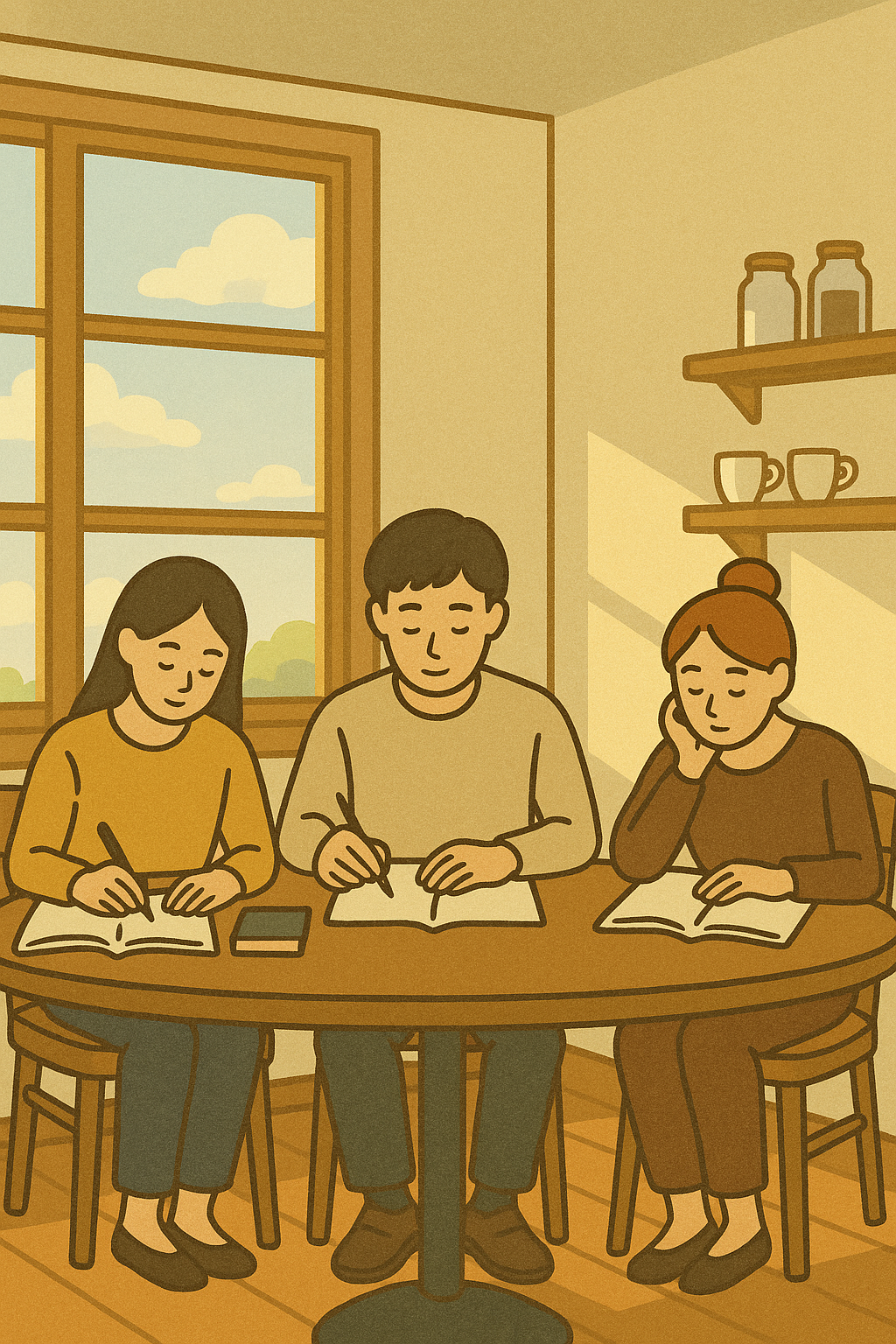 もくもく会　みんなで集まって作業する朝会