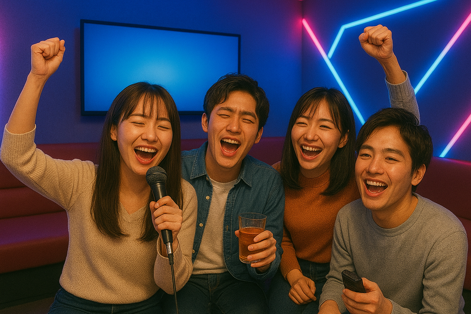 【11/6（木）夜・渋谷開催決定🌙】元店員が主催するカラオケパーティ🎤🍻
カラオケパーティマイク