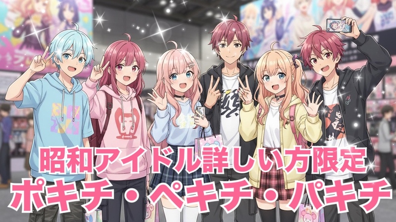 【昭和アイドル好き女性主催】昭和アイドルは目がキラキラ♡アイドル好きさんが集まるミラクルナイト♪