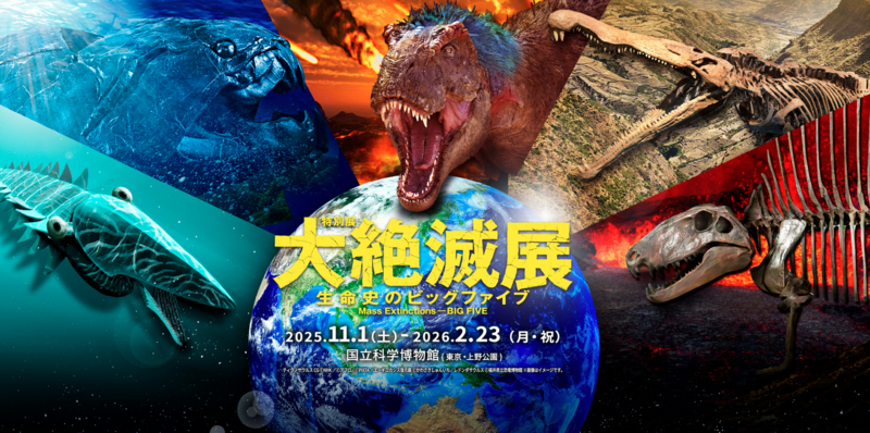 【男女共催】上野の国立科学博物館で行われる「大絶滅展」に行ってみよう🦕【初心者大歓迎】