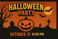 10/31 Cozy House Halloween Party　ハウススタイルハロウィンパーティー