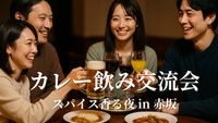 🍛赤坂カレー🍷飲み交流会✨女性も歓迎✨お気軽一人参加OK🍴グルメインフルエンサー主催