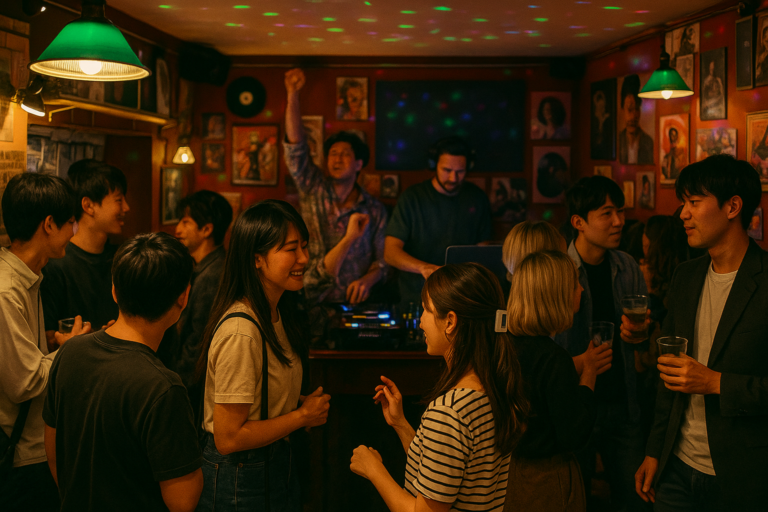 【DJイベント🎧】おしゃれなミュージックバーで音楽好きがゆるっと交流する会🥂