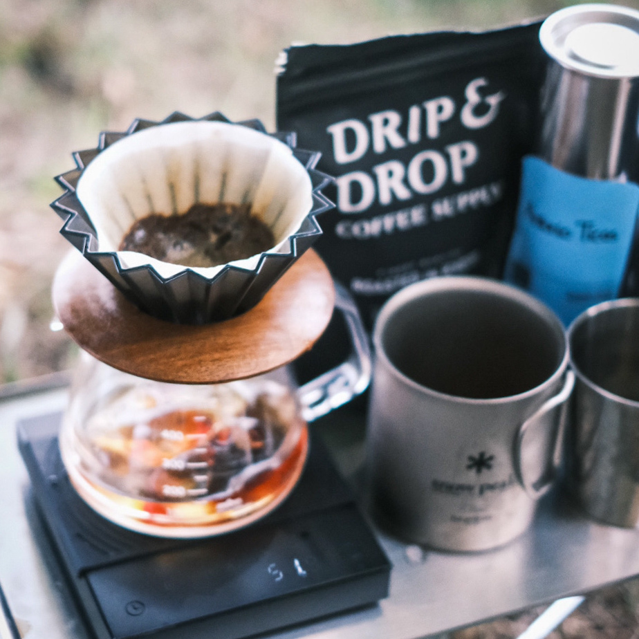 鴨川ピクニック🍁和菓子とコーヒー飲み食べ比べて🍡