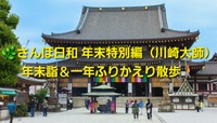 🌿さんぽ日和 年末特別編（川崎大師）年末詣＆一年ふりかえり散歩🚶