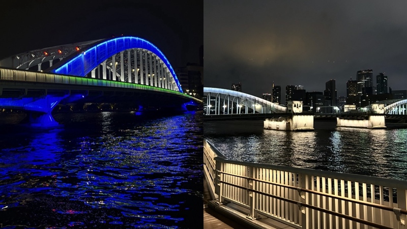 ★つなげーと初心者・一人参加大歓迎★【20代30代限定】🌃隅田川の夜散歩ライトアップ橋めぐり✨