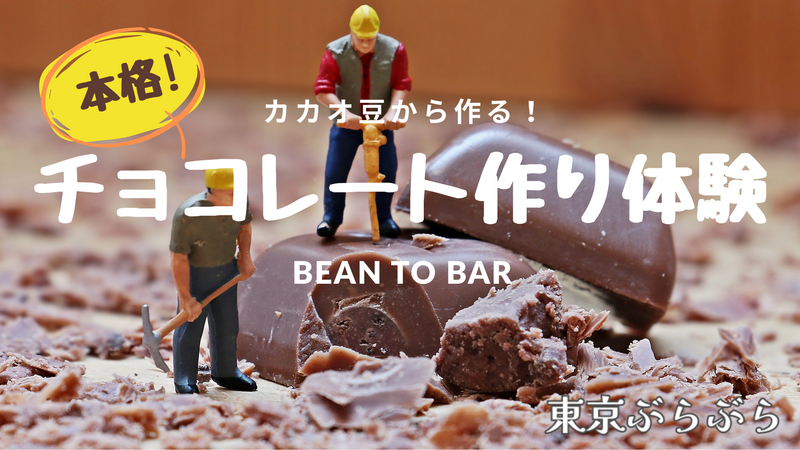 ＼カカオ豆から作る！／本格チョコレート作り体験🍫✨