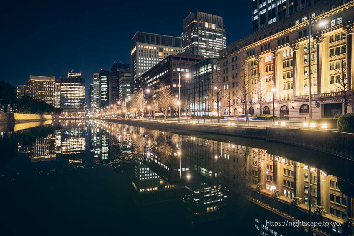 🌙平日の夜、ちょっと一息。
🍃皇居の夜風にゆるまるウォーキング🌙