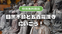 正月限定無料公開！五百羅漢寺で「羅漢様の笑顔」と目黒不動の大迫力「護摩」を体感