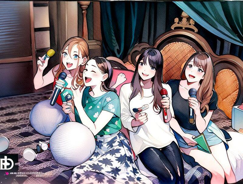 平日夜にゆるっとカラオケしましょう〜🧡🎤