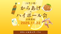 【11/22(土)秋葉原🍶20-30代限定✨女性主催】からあげ×ハイボール会🥃アットホーム交流会