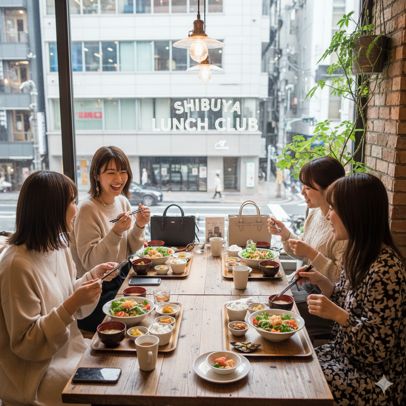 【20代女子限定！】渋谷でサラダブッフェ付きランチ会🥗🥂